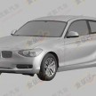 BMW 1-Series three-door hatchback patent filings leaked