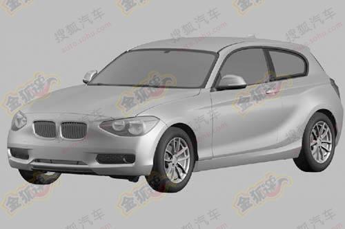 BMW 1-Series three-door hatchback patent filings leaked
