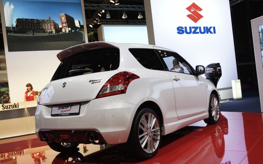 Frankfurt: 134 hp Suzuki Swift Sport makes public debut 69257
