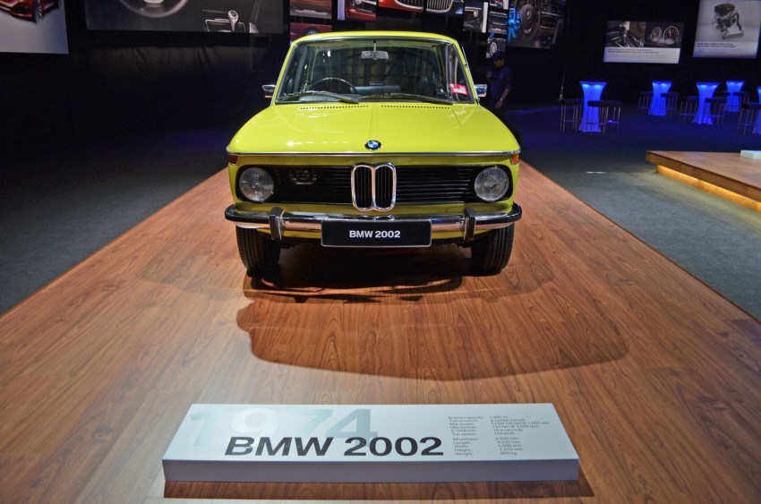 GALLERY: BMW 3-Series lineage display at the F30 launch 96637