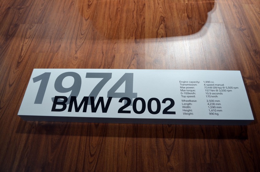 GALLERY: BMW 3-Series lineage display at the F30 launch 96638