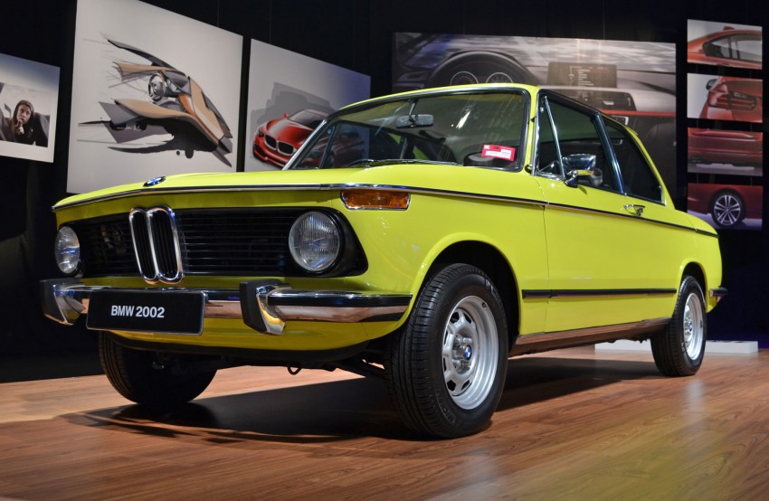 GALLERY: BMW 3-Series lineage display at the F30 launch 96639