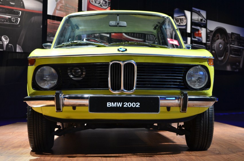 GALLERY: BMW 3-Series lineage display at the F30 launch 96697