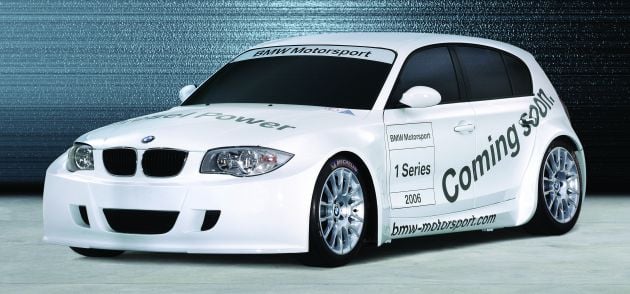 BMW 120d Motorsport with customer racing kit