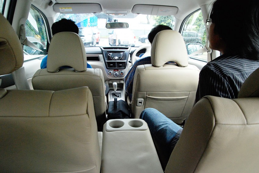 Subaru Exiga 7-Seater MPV Test Drive Review 273180