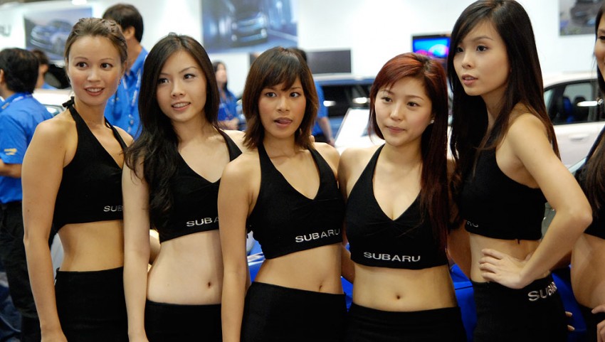 2008 Singapore Motor Show: The Babes! 273259