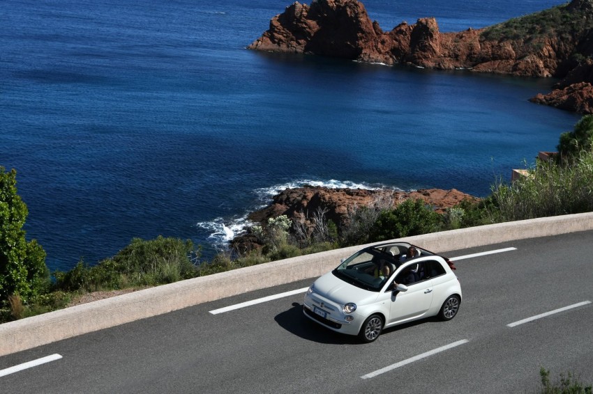 New Fiat 500C with sliding soft roof 167266