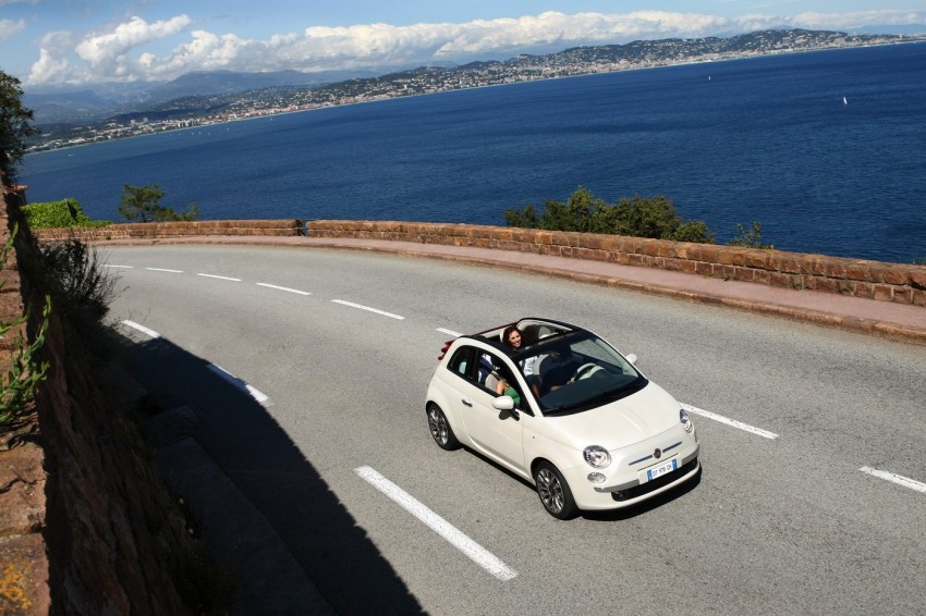 New Fiat 500C with sliding soft roof 167260