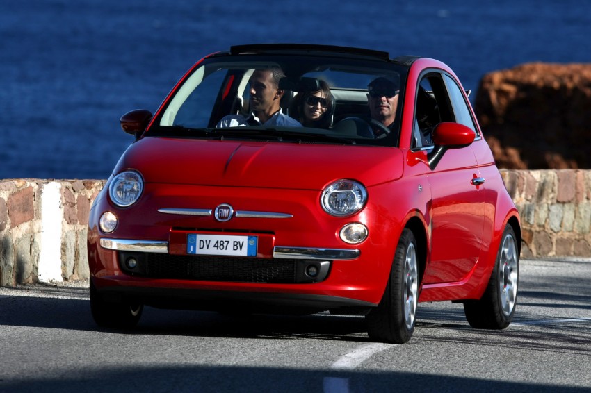 New Fiat 500C with sliding soft roof 167247