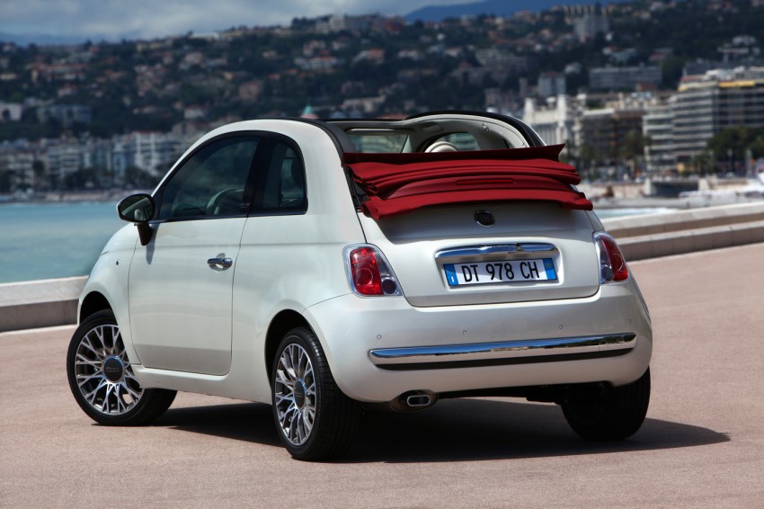 New Fiat 500C with sliding soft roof 167240