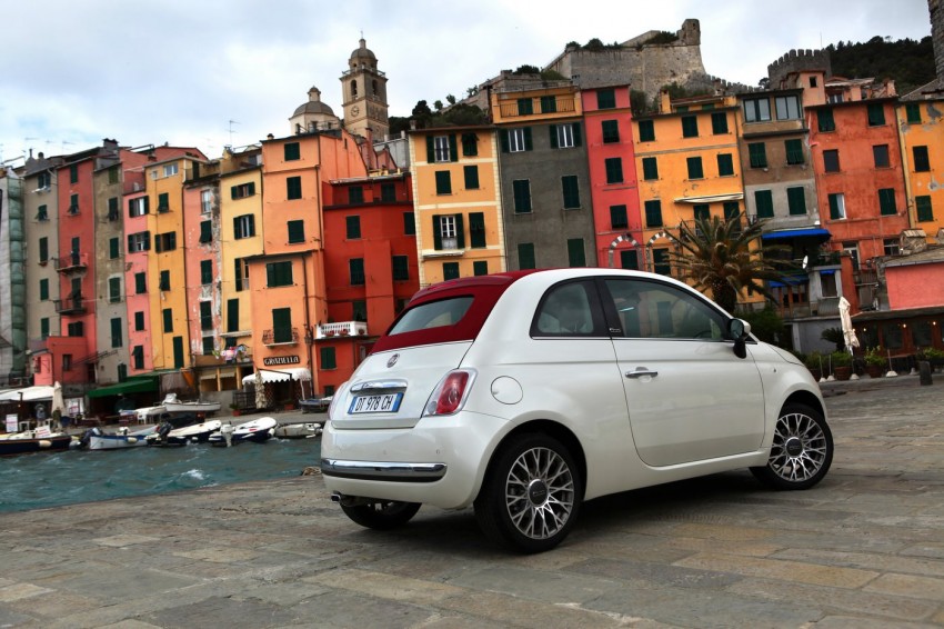 New Fiat 500C with sliding soft roof 167235