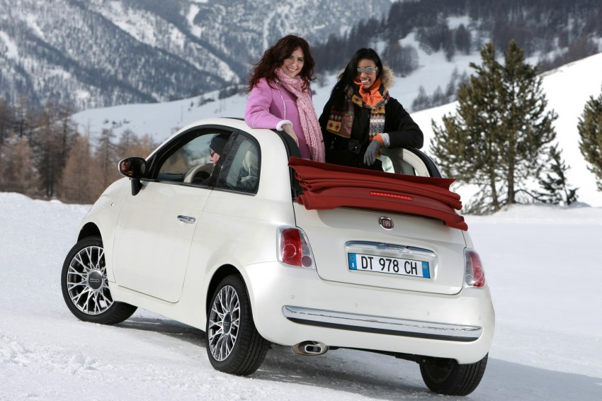 New Fiat 500C with sliding soft roof 167226