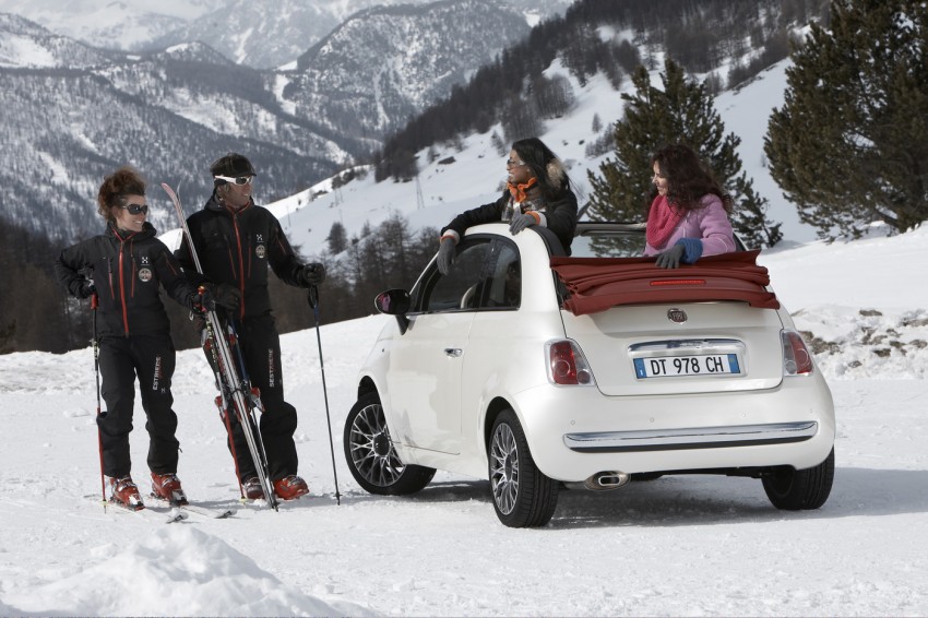 New Fiat 500C with sliding soft roof 167224