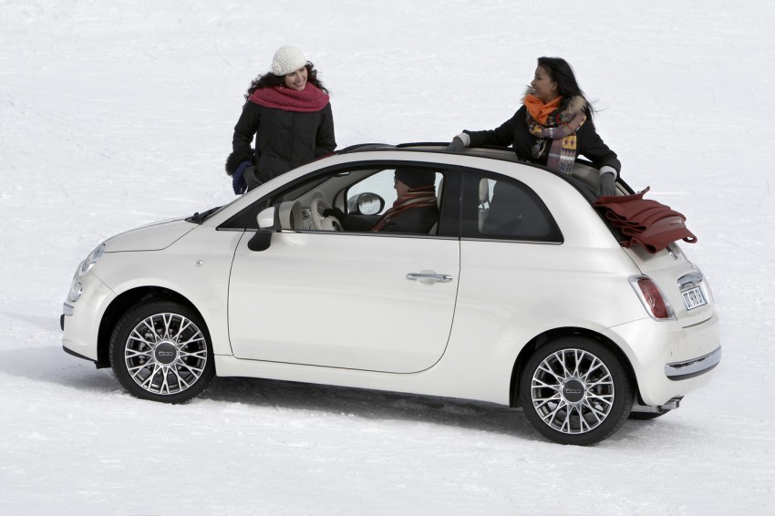 New Fiat 500C with sliding soft roof 167223