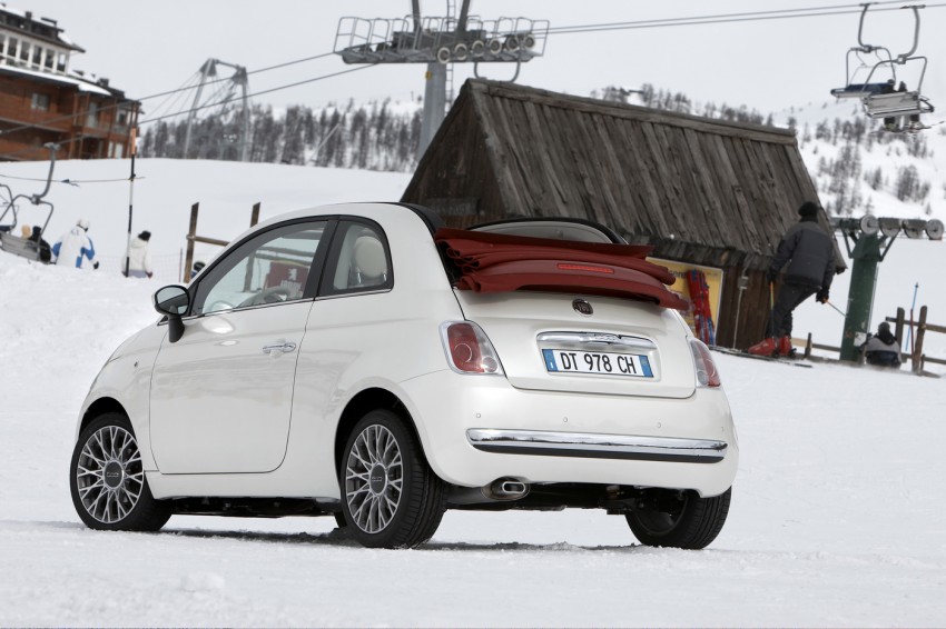 New Fiat 500C with sliding soft roof 167220