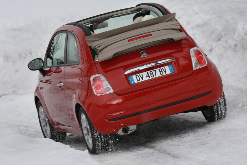 New Fiat 500C with sliding soft roof 167221