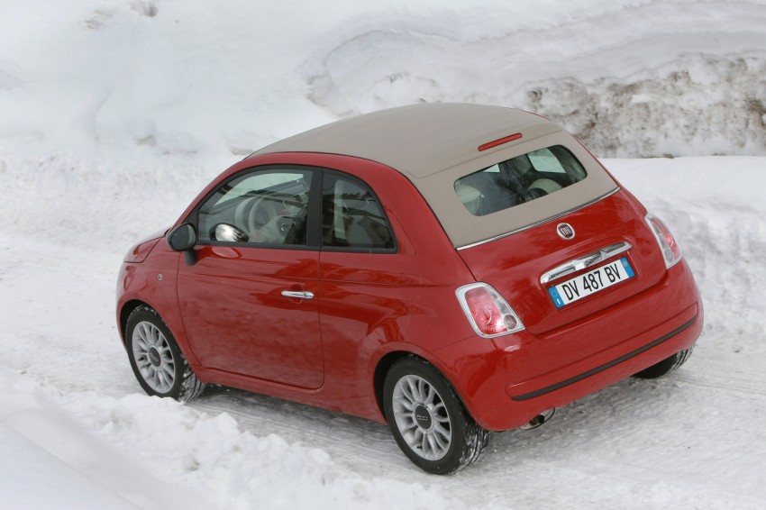 New Fiat 500C with sliding soft roof 167218