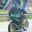 Spotted: big time Lotus Racing fan’s motorcycle!