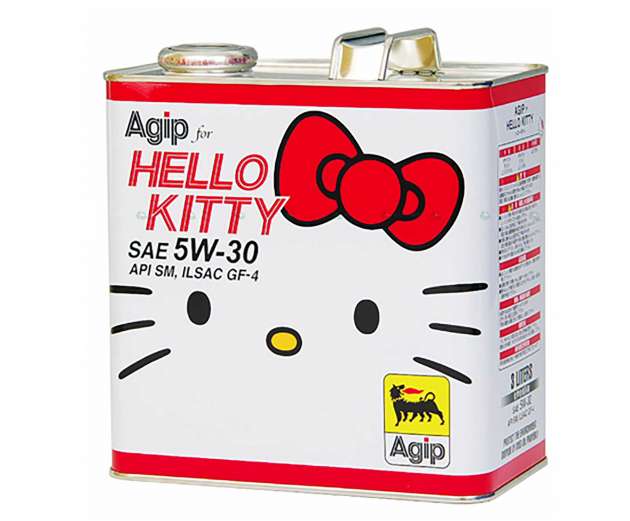 Hello Kitty 5W-30 Motor Oil – this stuff is real!