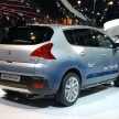Peugeot 3008 HYbrid4, world’s first diesel hybrid