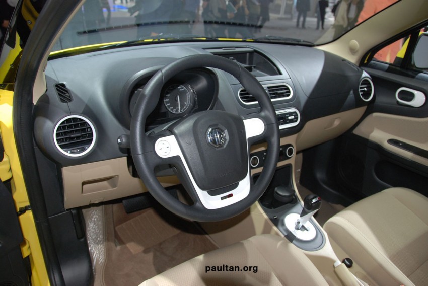 Auto Guangzhou: New MG3 is neatly styled inside and out 168254