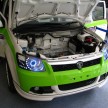 The UTM/Proton-developed Saga EV breaks cover