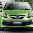 Honda Brio makes production debut in Thailand