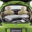 Honda Brio makes production debut in Thailand