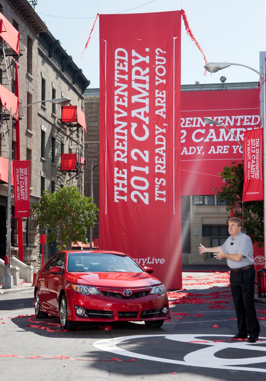 7th-gen US market 2012 Toyota Camry finally revealed 237848