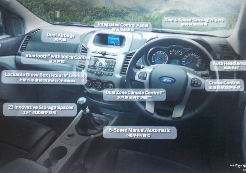 Ford Ranger breaks cover at roadshow – estimated pricing revealed, RM98k for 2.2L XLT, RM115k for 3.2L Wildtrak 89154