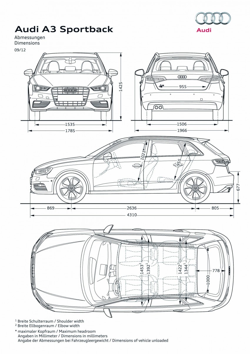 Third-gen Audi A3 Sportback to surface in Paris 132106