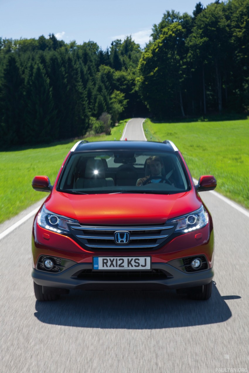 European-spec fourth-generation Honda CR-V detailed 126949