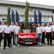 Mercedes AMG Petronas F1 Team visits MBM’s Pekan plant