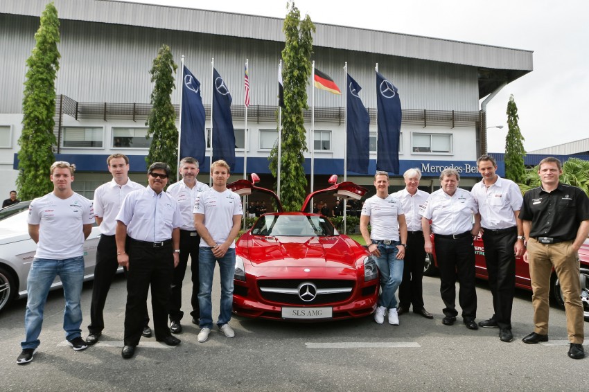 Mercedes AMG Petronas F1 Team visits MBM’s Pekan plant 94634