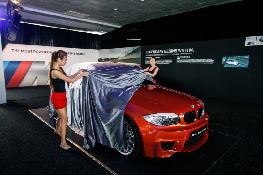 BMW M5 and M3 Coupe driven on track at the BMW M Track Experience Asia 2012, Sepang 117010