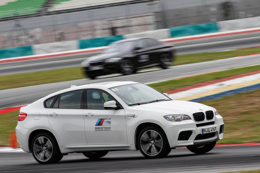 BMW M5 and M3 Coupe driven on track at the BMW M Track Experience Asia 2012, Sepang 117048
