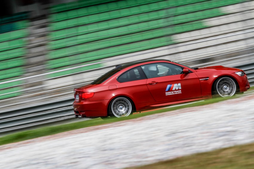 BMW M5 and M3 Coupe driven on track at the BMW M Track Experience Asia 2012, Sepang 117049