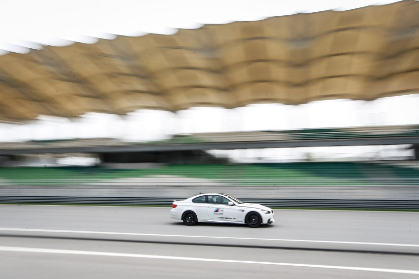 BMW M5 and M3 Coupe driven on track at the BMW M Track Experience Asia 2012, Sepang 117057