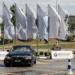 F30 BMW 3-Series 320d goes sideways at the Auto Bavaria Sg. Besi Dynamic Drive event