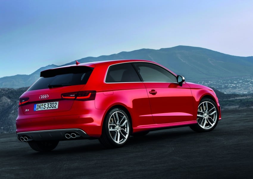 New Audi S3 for Paris premiere – new 2.0 TFSI, 300 PS 132496