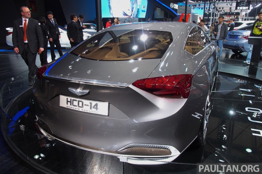 Hyundai HCD-14 Genesis Concept, RWD 4-door coupe 170056