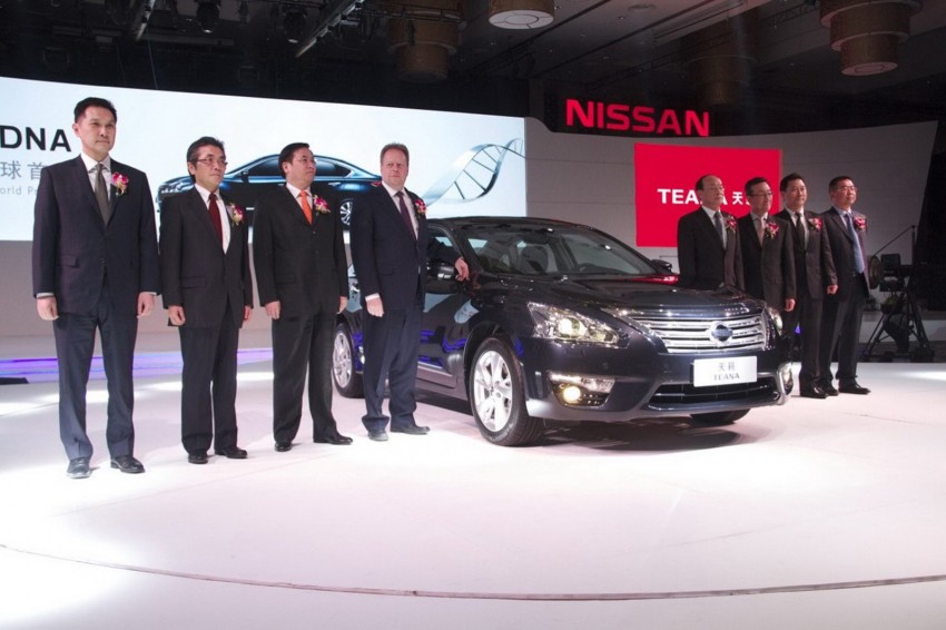 2014 Nissan Teana unveiled in China, based on Altima 158482