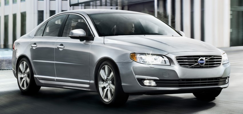 The Volvo S80, V70 and XC70 get minor facelifts too 157109
