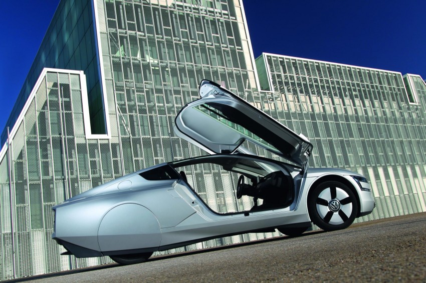 Volkswagen XL1 production confirmed: 0.9 l/100 km! 156725