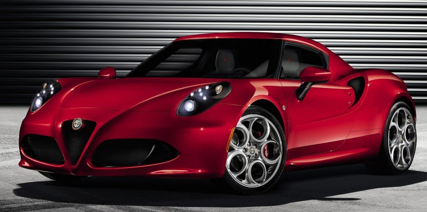 Alfa Romeo 4C – fresh images and details released 157136
