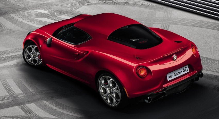 Alfa Romeo 4C – fresh images and details released 157140