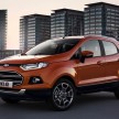 Production European Ford EcoSport SUV revealed