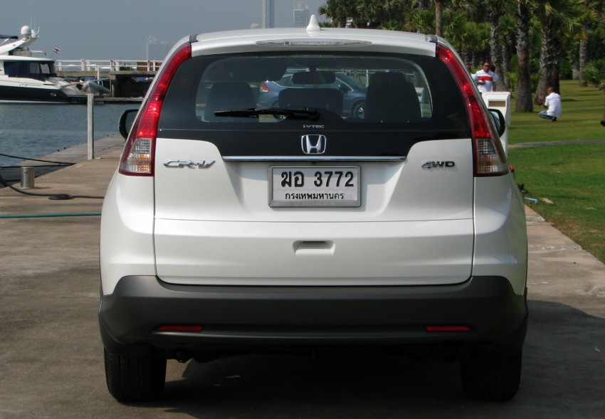 DRIVEN: Honda CR-V fourth-gen tested in Thailand 157533