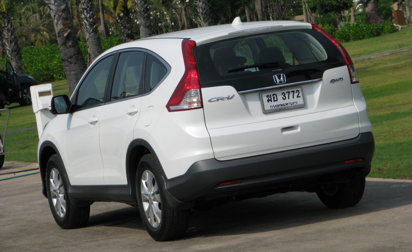 DRIVEN: Honda CR-V fourth-gen tested in Thailand 157582