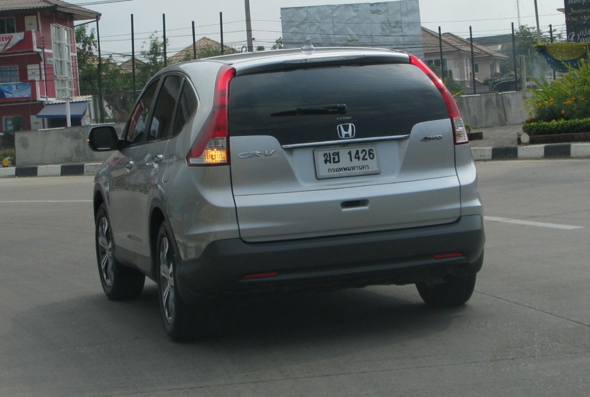 DRIVEN: Honda CR-V fourth-gen tested in Thailand 157503